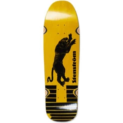 Polar David Stenström Tape And Panther Wheel Wells On A D1 Skateboard Deck - Veneer - 9.25"