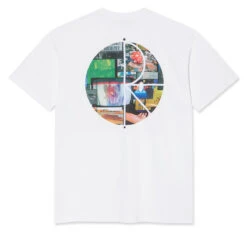 Polar Ourselves Collage Fill Logo T-Shirt - White