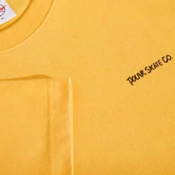 Polar Dual Living T-Shirt - Yellow -DADDIES Skate Gear 5056336694050 3