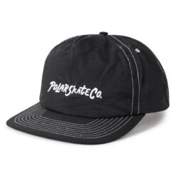 Polar Surf Logo Earl Hat - Black