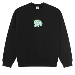 Polar Dave Shy Bow Sweatshirt - Black