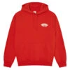 Polar Dave Skate Club Hoodie - Red -DADDIES Skate Gear 5056336699659 1