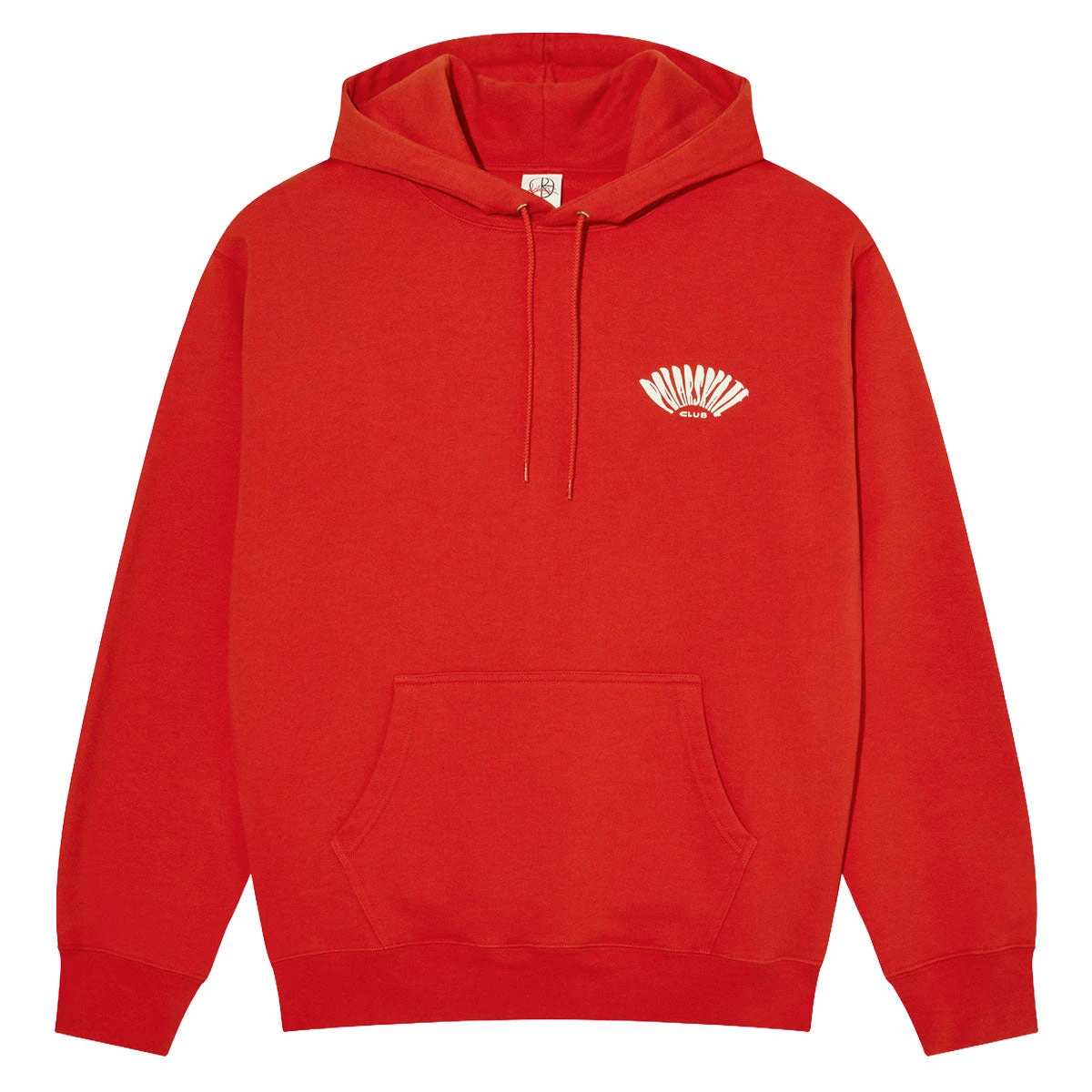 Polar Dave Skate Club Hoodie - Red 3 Polar Dave Skate Club Hoodie - Red