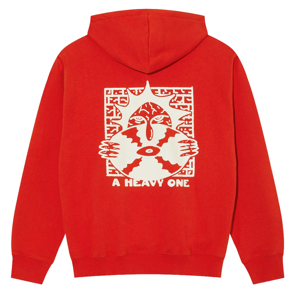 Polar Dave Skate Club Hoodie - Red 4 Polar Dave Skate Club Hoodie - Red - Image 2