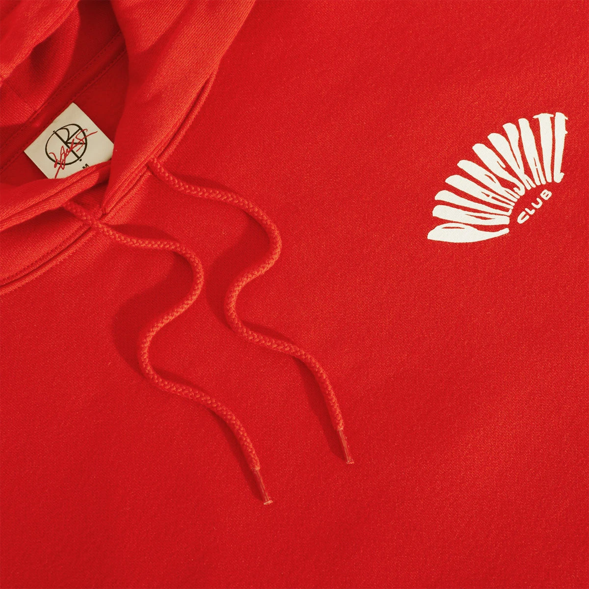 Polar Dave Skate Club Hoodie - Red 5 Polar Dave Skate Club Hoodie - Red - Image 3