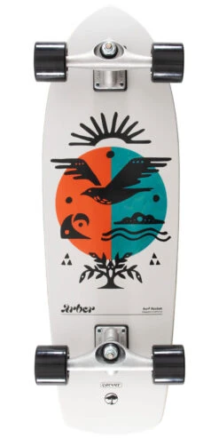 Arbor X Carver CX Surf Rocket Pre-Built Surfskate Complete