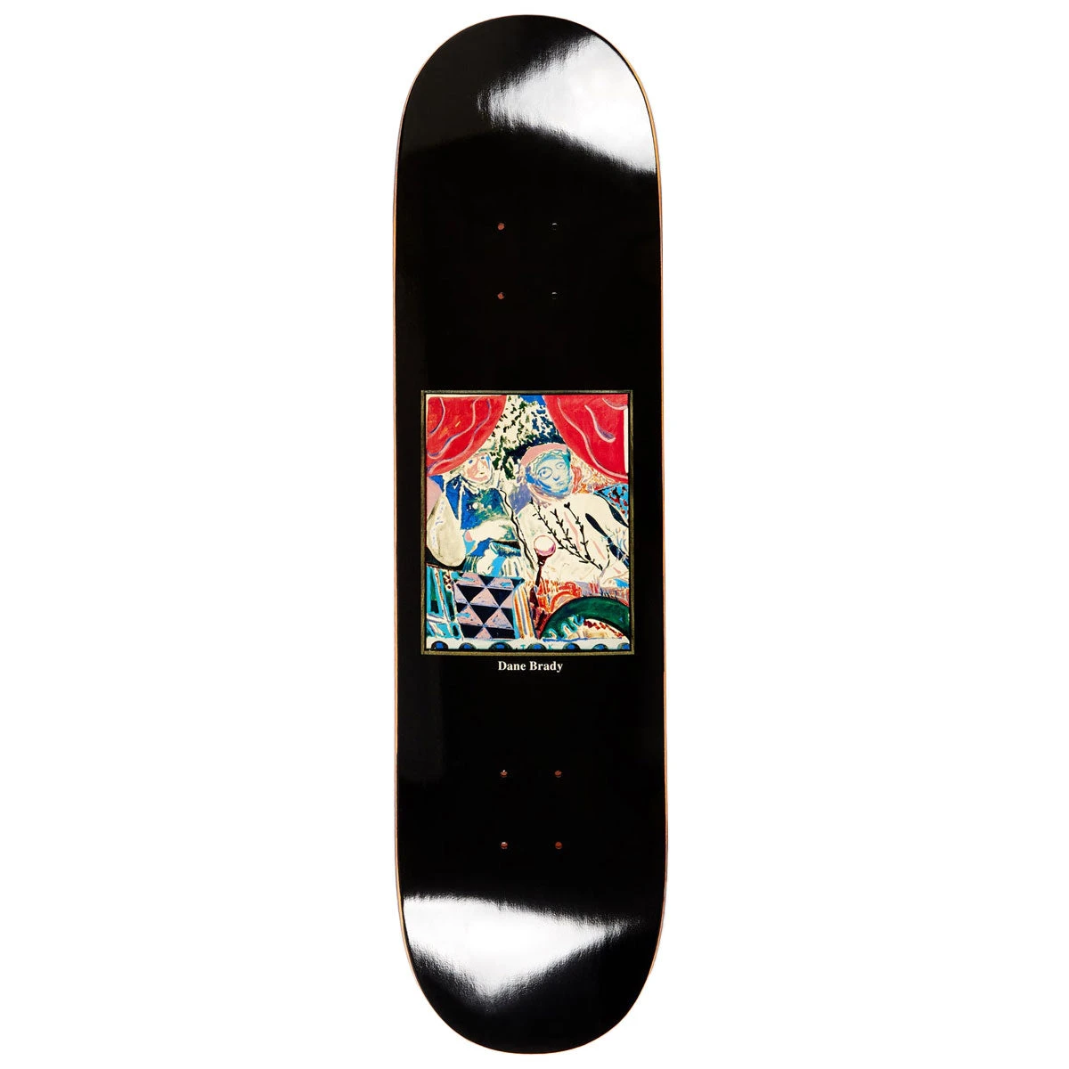 Polar Dane Brady Time Travelers Skateboard Deck - Brown - 8.25" 3 Polar Dane Brady Time Travelers Skateboard Deck - Brown - 8.25"