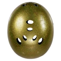 Triple Eight Certified Sweatsaver Helmet - Gold Glitter -DADDIES Skate Gear 604352037181 3