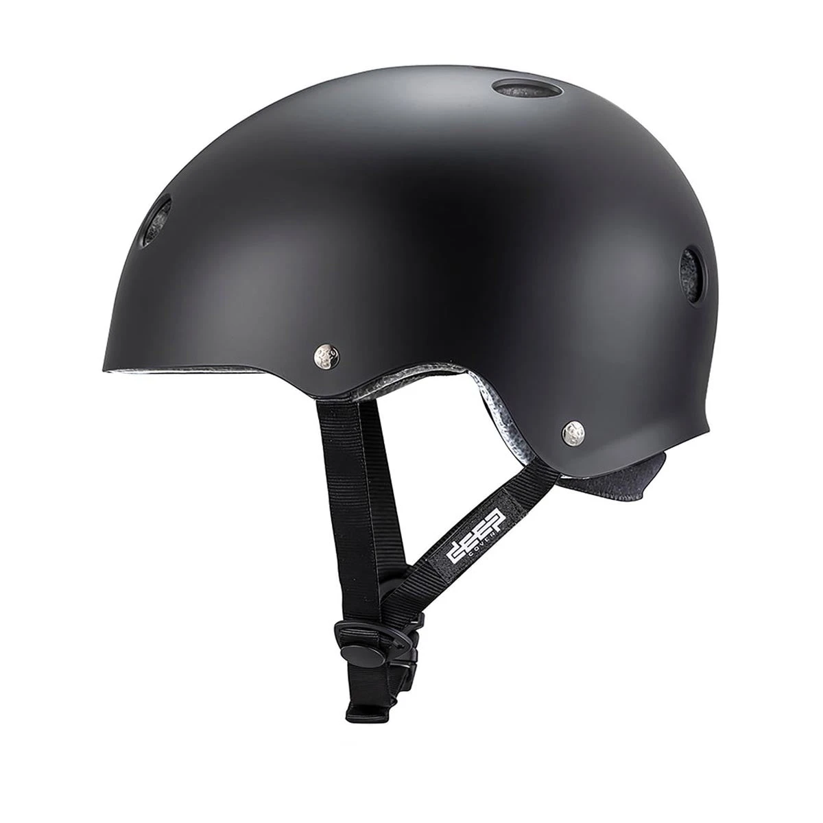 Triple Eight Deep Cover Helmet - Black Matte 5 Triple Eight Deep Cover Helmet - Black Matte - Image 3