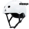 Triple Eight Deep Cover Helmet - White Glossy -DADDIES Skate Gear 604352038386 1