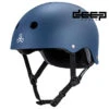 Triple Eight Deep Cover Helmet - Navy Matte 2 Triple Eight Deep Cover Helmet - Navy Matte -DADDIES Skate Gear 604352038423 1