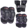 Triple Eight Saver Series High Impact 3 Pack Of Pads - Charcoal Camo -DADDIES Skate Gear 604352611244 1