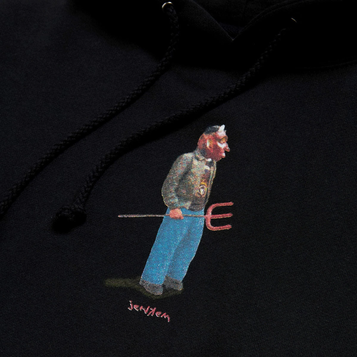 Jenkem Devil Boy Hoodie - Black 4 Jenkem Devil Boy Hoodie - Black - Image 2