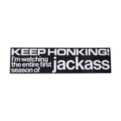 Jenkem Keep Hinking Jackass Bumper Sticker - Multi