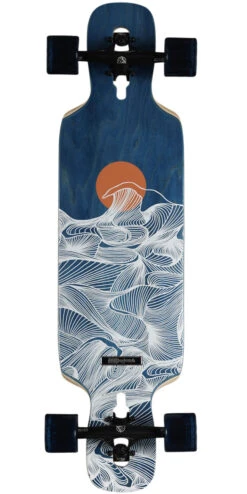 DB Vantage 36" Pre-Built Longboard Complete - Split