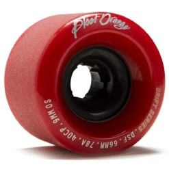 Blood Orange Drift Delinquents 78A Longboard Wheels - Oxblood - 66mm