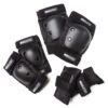 Bullet Junior Set Of Pads - Black -DADDIES Skate Gear 659641109230 1