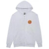 Santa Cruz Classic Dot Zip Up Hoodie - Grey Heather 1 Santa Cruz Classic Dot Zip Up Hoodie - Grey Heather -DADDIES Skate Gear 659641298835 1