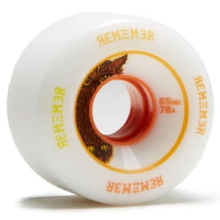 Remember Lil' Hoots 78a Longboard Wheels - White - 65mm