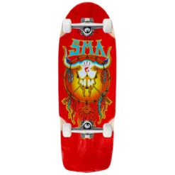 Santa Monica Airlines Humpston Dream Catcher Skateboard Complete - Red Stain - 10.125"