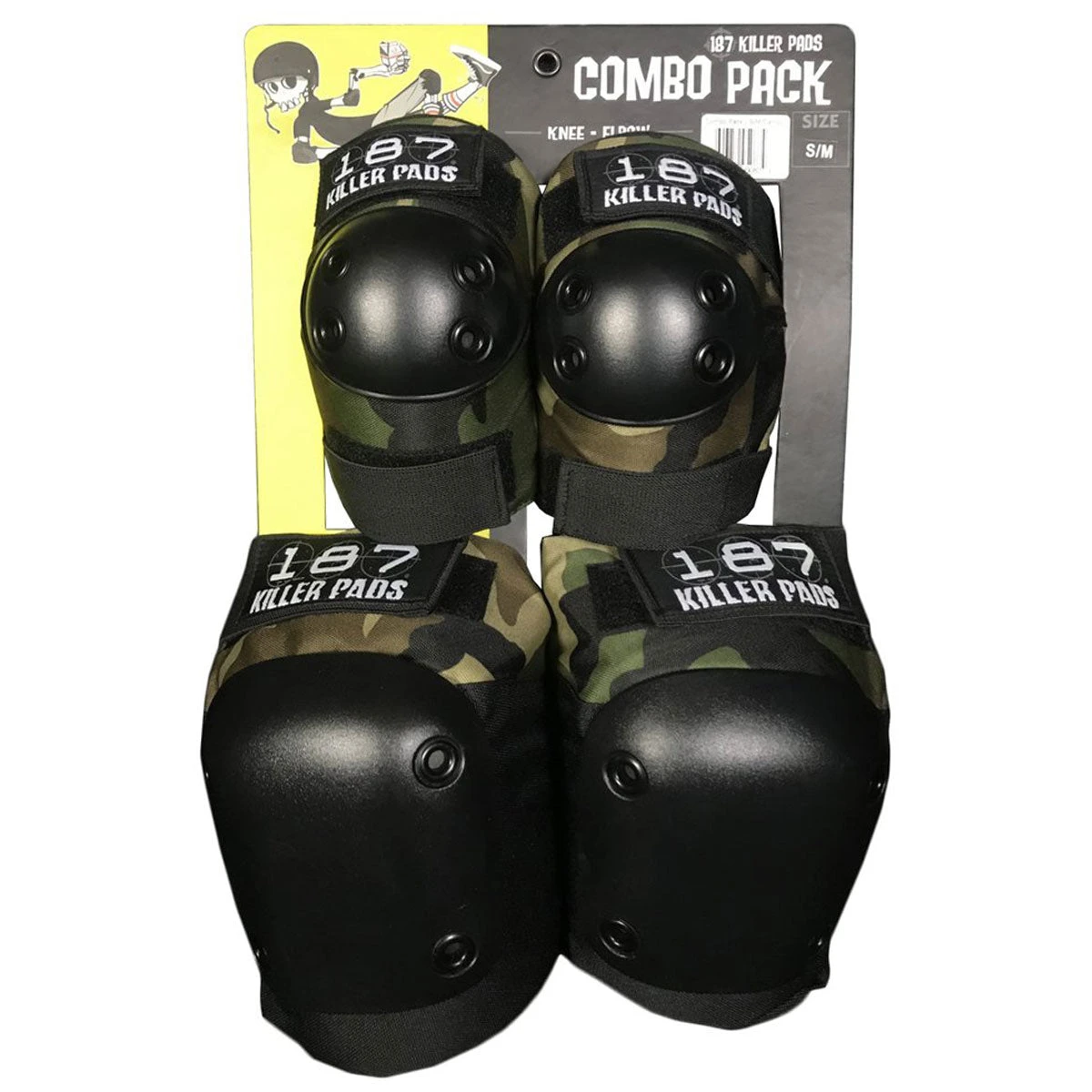 187 Combo Pack Pads - Camo 3 187 Combo Pack Pads - Camo