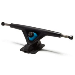 Seismic Aeon 45 Degree Longboard Trucks - Black/Black - 180mm