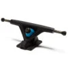 Seismic Aeon 45 Degree Longboard Trucks - Black/Black - 155mm -DADDIES Skate Gear 710664753296 2
