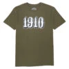 1910 OG Font Long Sleeve T-Shirt - Military Green -DADDIES Skate Gear 718852460018 1