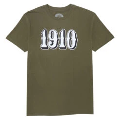 1910 OG Font Long Sleeve T-Shirt - Military Green