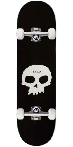 Zero Single Skull Skateboard Complete - 8.75"