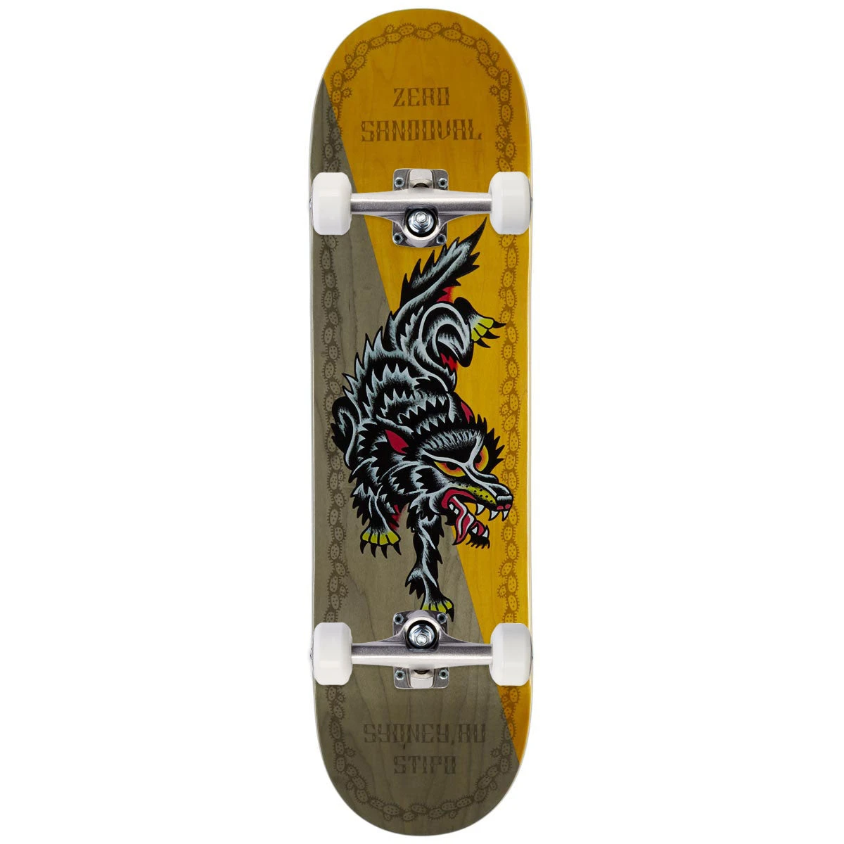 Zero Sandoval Stipo Skateboard Complete - 8.375" 3 Zero Sandoval Stipo Skateboard Complete - 8.375"