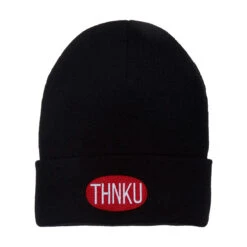 Thank You THNKU Spray Beanie - Black