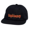 Top Heavy Pinned Hat - Black -DADDIES Skate Gear 767461383935 1
