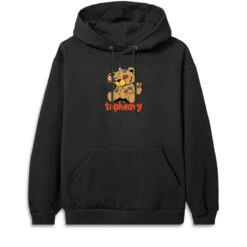Top Heavy Playn With Fire Hoodie - Black