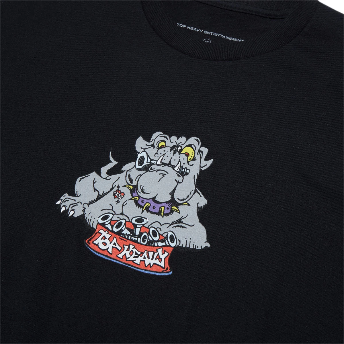 Top Heavy Dogfood T-Shirt - Black 4 Top Heavy Dogfood T-Shirt - Black - Image 2