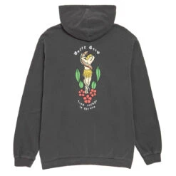 Salty Crew Old School Vintage Fleece Hoodie - Coal