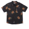 Salty Crew Bloomin Shirt - Black -DADDIES Skate Gear 804046511427 1