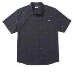 Salty Crew Micro Vibes Tech Woven Shirt - Coal