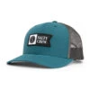 Salty Crew Pinnacle 2 Retro Trucker Hat - Hydro -DADDIES Skate Gear 804046539711 1