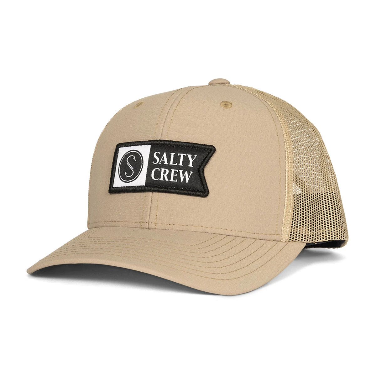 Salty Crew Pinnacle 2 Retro Trucker Hat - Khaki 3 Salty Crew Pinnacle 2 Retro Trucker Hat - Khaki