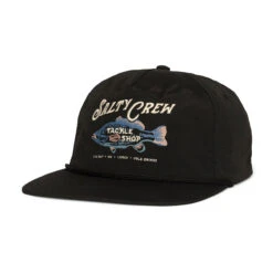 Salty Crew Crafted Snapback Hat - Black