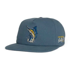 Salty Crew Coastal Snapback Hat - Channel Blue