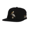 Salty Crew Coastal Snapback Hat - Black