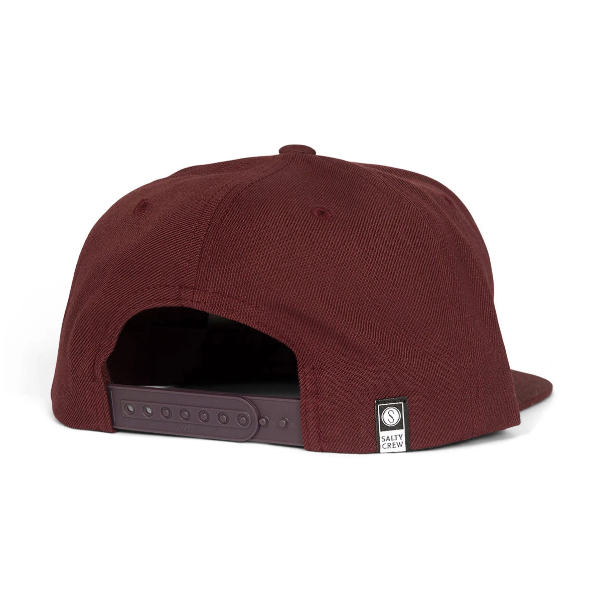 Salty Crew Lurking 6 Panel Hat - Burgundy 4 Salty Crew Lurking 6 Panel Hat - Burgundy - Image 2