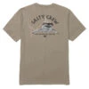 Salty Crew Lurking T-Shirt - Twig -DADDIES Skate Gear 804046563709 1