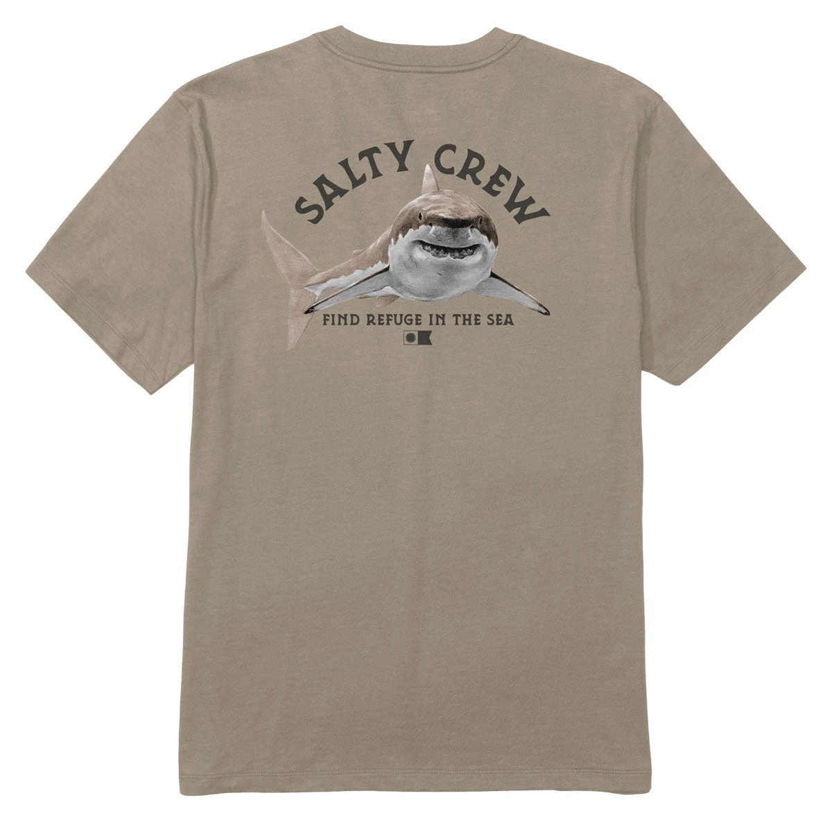 Salty Crew Lurking T-Shirt - Twig 3 Salty Crew Lurking T-Shirt - Twig