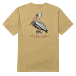 Salty Crew Perched T-Shirt - Mineral Yellow