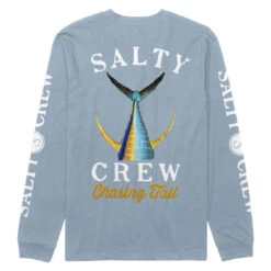 Salty Crew Tailed Classic Long Sleeve T-Shirt - Blue Fog