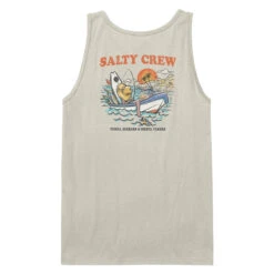 Salty Crew Down Time Tank Top - Bone