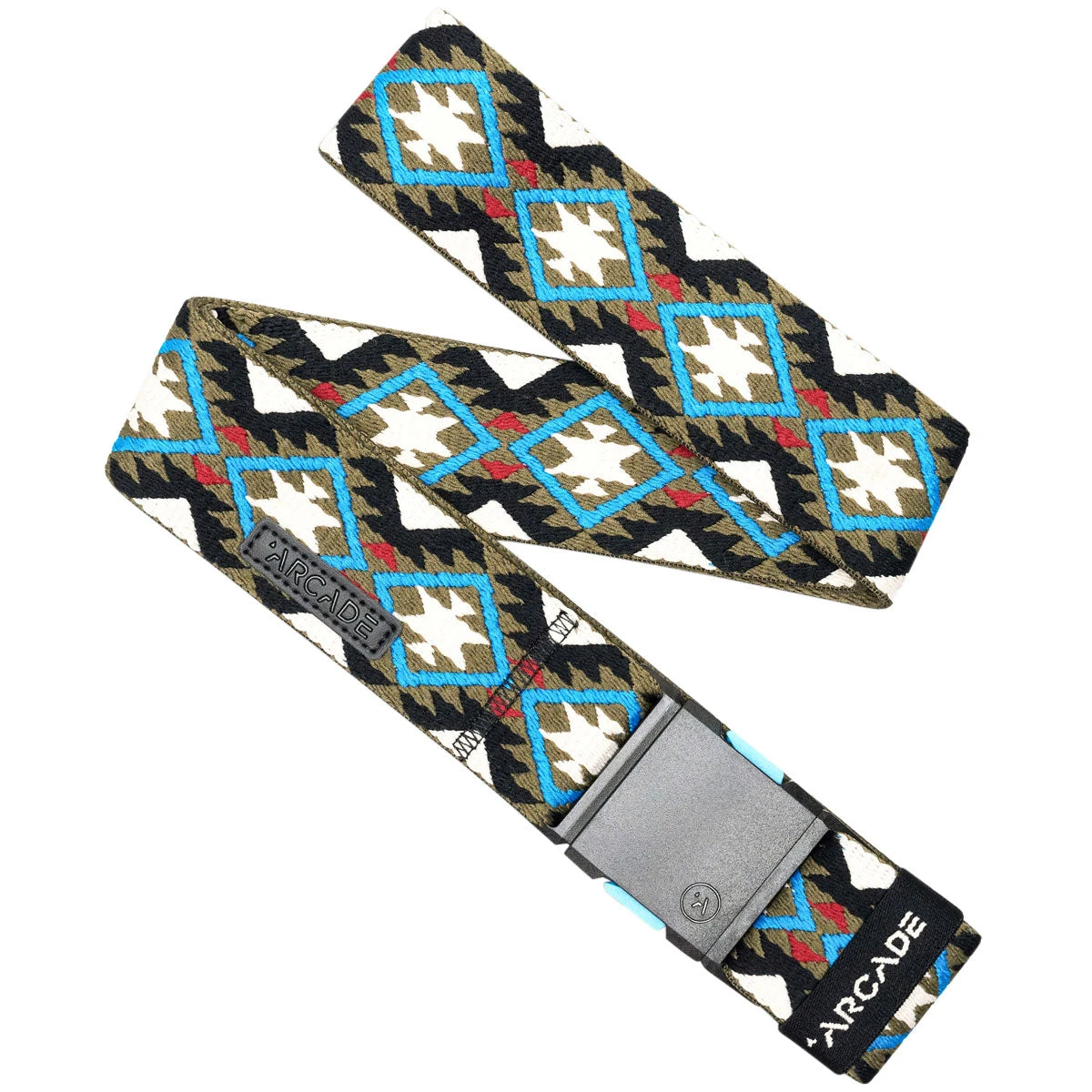 Arcade Twilight Belt - Oat/Turquoise 2 Arcade Twilight Belt - Oat/Turquoise